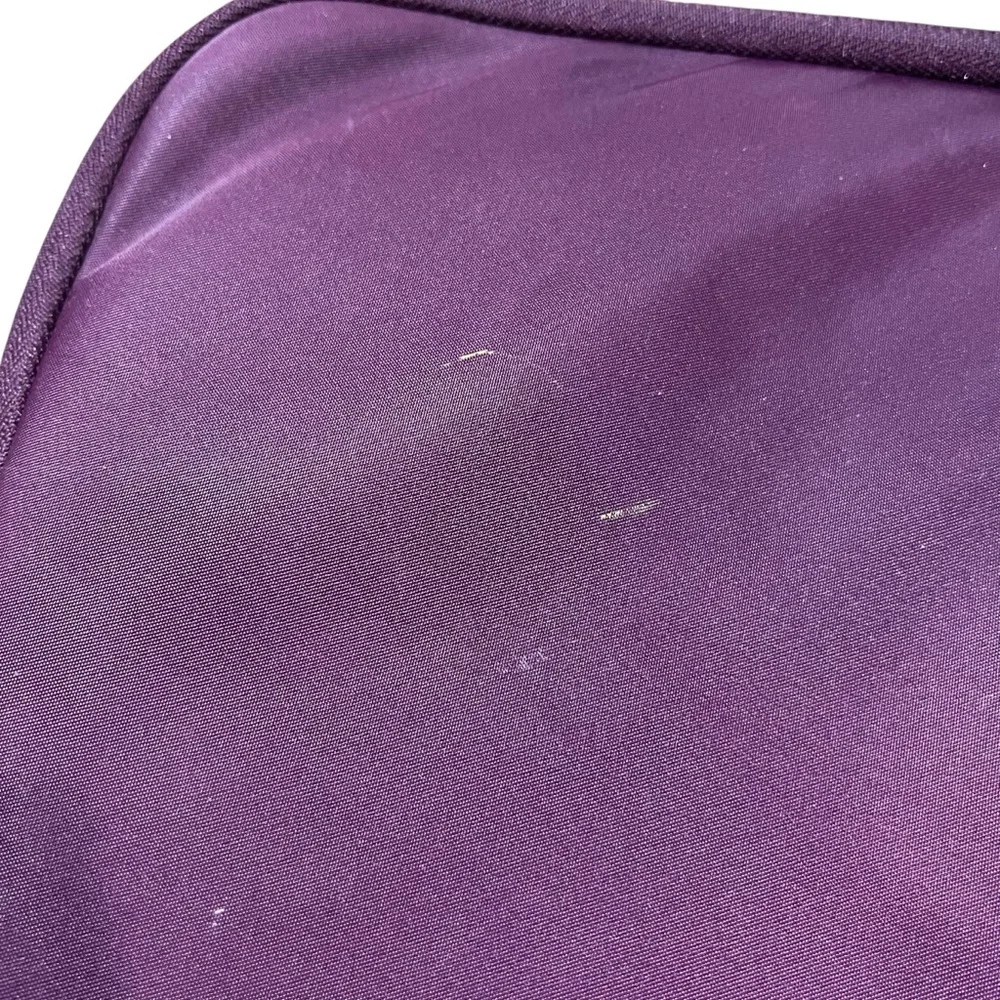 Kate Spade Purple 14” Tablet Laptop Sleeve Case Padded Zip Tech Accessory